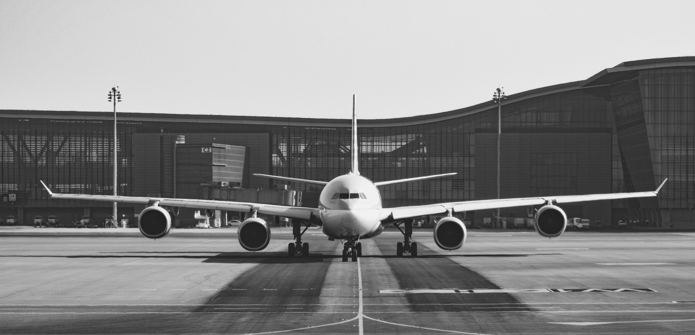 Airplane on runway